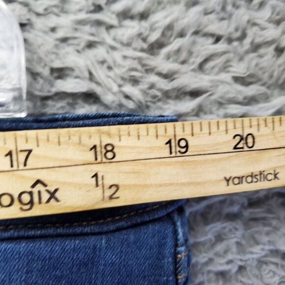 Old Navy Jeans Womens Size 18 Blue Rockstar Mid-Rise Super Skinny Stretch Denim - Picture 4 of 11